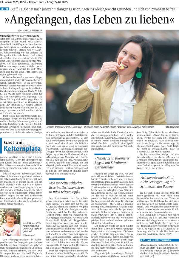 GEA Artikel- Steffi Faigle